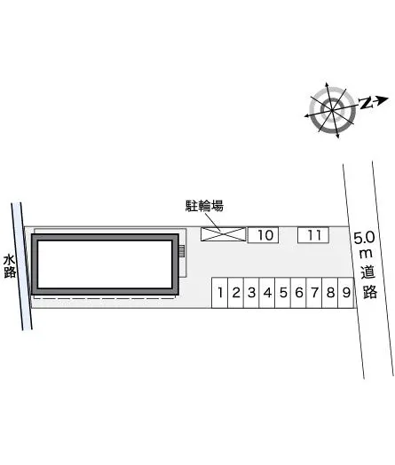 ★手数料０円★大津市蓮池町　月極駐車場（LP）